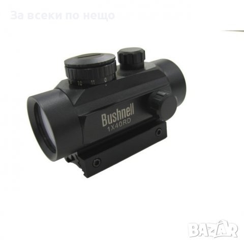 Оптически прицел бързомер Bushnell 1x40 , бързомерец, черен, снимка 2 - Оборудване и аксесоари за оръжия - 36967896