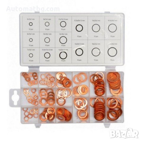 Дифтунги Automat, Медни дифтунги, Кутия, 150 броя, снимка 2 - Аксесоари и консумативи - 34006001