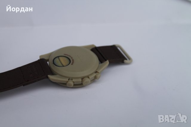 SWATCH ''Омега'' хронограф РЕПЛИКА 42мм, снимка 6 - Мъжки - 39284345