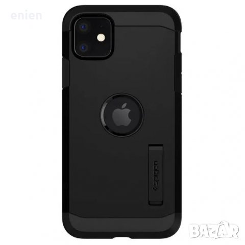 Spigen Tough Armor Удароустойчив кейс за iPhone 11 PRO Black, снимка 2 - Калъфи, кейсове - 31089001