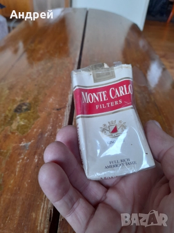 Пакет от цигари Monte Carlo, снимка 3 - Колекции - 52940524