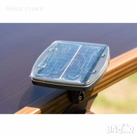 Градинска люлка със слънчеви панели, 200*120*190см, снимка 4 - Градински мебели, декорация  - 54009357