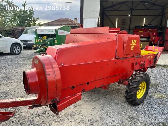 Балировачка / Сламопреса Welger ap42, снимка 9 - Селскостопанска техника - 56184986