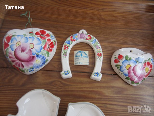 КЕРАМИКА - СТАРА  МАЙОЛИКА -ОТ ЧЕХИЯ  " HODOVIA "  , снимка 11 - Декорация за дома - 31864579