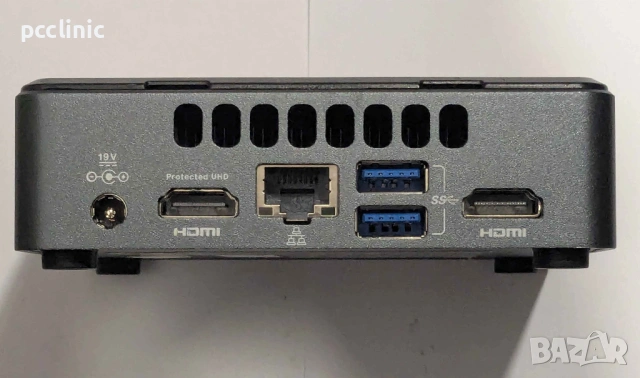 Intel NUC NUC7i3DNK | Intel i3 7100U | DDR4 | NVME, снимка 3 - Работни компютри - 53247689