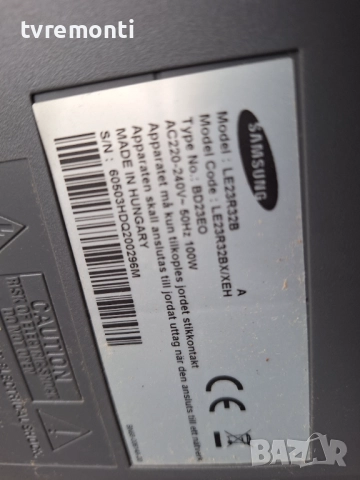 Платка инвертор V225-001 4H.V2258.001/D за 23-инчов телевизор Samsung Модел LE23R32B, с дисплей T230, снимка 5 - Части и Платки - 52051142