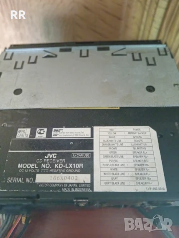 JVC KD LX 10R , снимка 5 - Радиокасетофони, транзистори - 50597957
