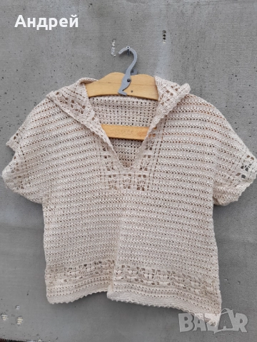 Стара Дамска плетена блуза, снимка 2 - Други ценни предмети - 52109836