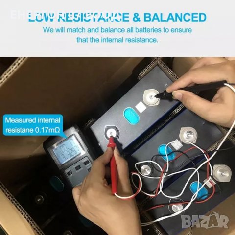 Lifepo4 310ач 3,2v lifepo4 батерия батерии соларни системи , снимка 5 - Аксесоари и консумативи - 32028503