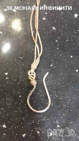 сребърни обеци , снимка 3 - Обеци - 52854439