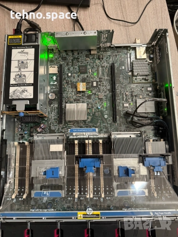 Сървър HP DL380p gen 8- много подходящ за Дата База, снимка 8 - Работни компютри - 52188516