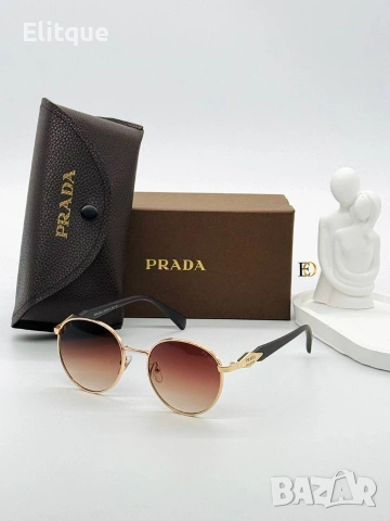 слънчеви очила prada с ув защита,кутия , калъф и кърпичка на марката , снимка 2 - Слънчеви и диоптрични очила - 54215095