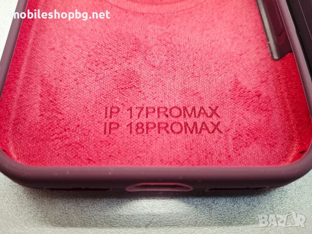 iPhone 18 Pro Max /iPhone 18 Pro гръб MagSafe dark cherry , снимка 6 - Калъфи, кейсове - 56170815