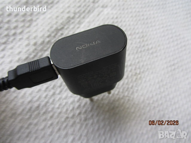 Оригинален адаптер Нокия - 5.00 А DC, 2.00 A, снимка 3 - Оригинални зарядни - 53381615