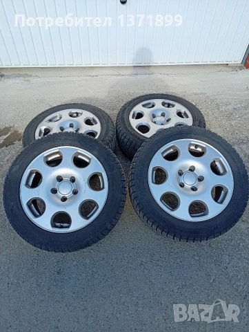 Джанти 16 цола 5*112 с зимни гуми, снимка 2 - Гуми и джанти - 53931787