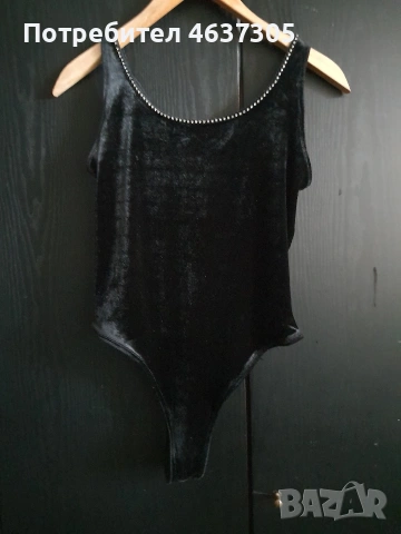 марково боди от кадифе, снимка 2 - Корсети, бюстиета, топове - 53298501