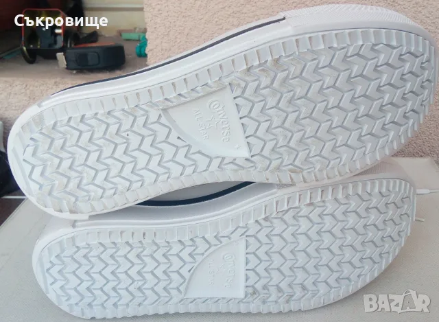 Нови Кецове Converse Chuck Taylor All Star Lift Ox, Бял, Жени, снимка 7 - Кецове - 56151863