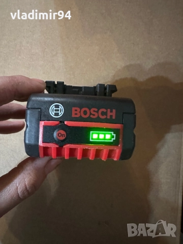 Bosch 5Ah батерия, снимка 3 - Други инструменти - 52976326