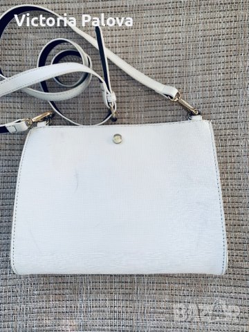 Удобна бяла чанта-плик Германия, снимка 4 - Чанти - 37847536