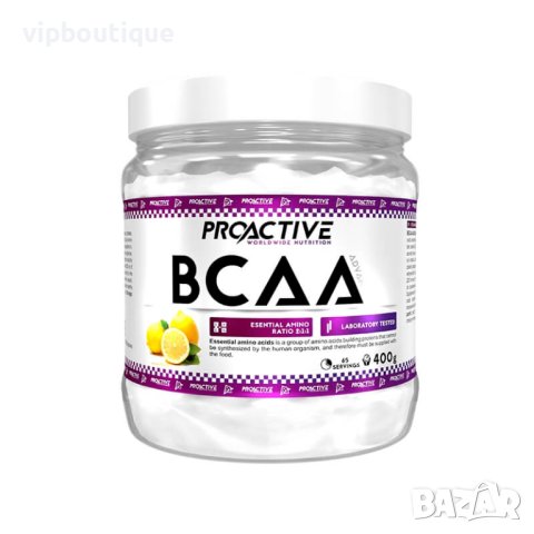 Аминокиселини BCAA 400 грама, снимка 2 - Хранителни добавки - 42126903