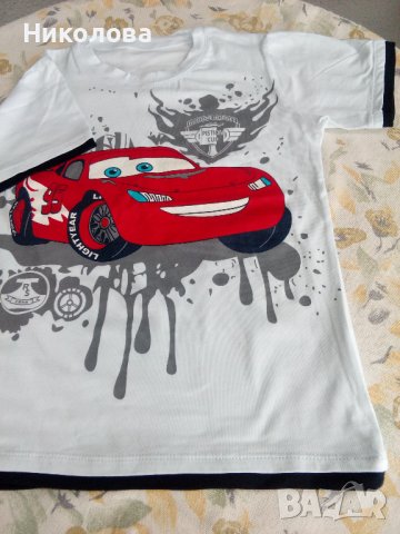 Комплект тениска с къс панталон за момче, снимка 2 - Детски комплекти - 37014417