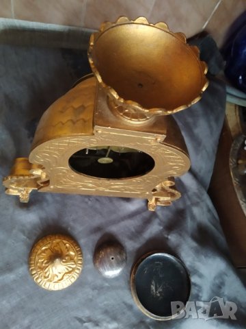 бароков каминен часовник, снимка 7 - Антикварни и старинни предмети - 34446158