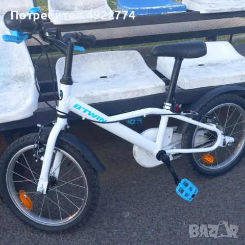 Детско колело BTWIN 16'' с помощни гуми