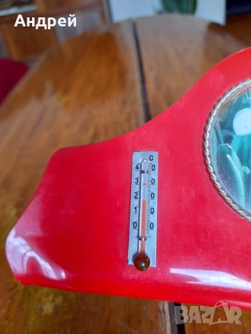 Стар сувенирен термометър #4, снимка 4 - Антикварни и старинни предмети - 34195056