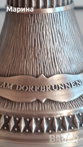 Чаши за вино от калай Antik * Vintage #115, снимка 8 - Антикварни и старинни предмети - 52423100