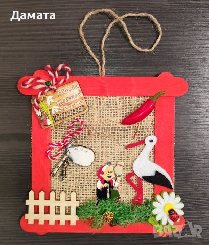 Мартенски декорации и други мартенички , снимка 17 - Декорация за дома - 44228387