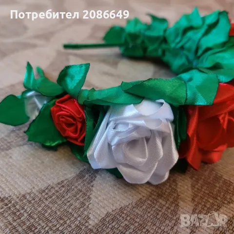 диадема с рози 