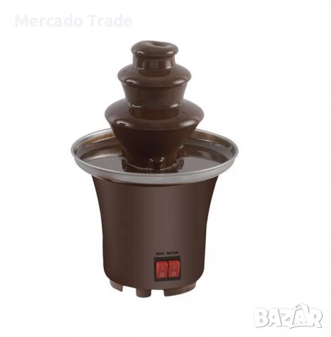 Фонтан Mercado Trade, Електрически, За шоколадово фондю, За домашна употреба, Кафяв