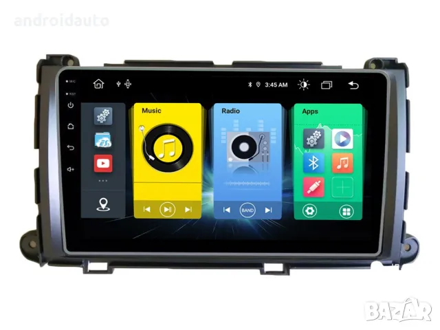 Toyota Sienna 2011-2017 Android Mултимедия/Навигация