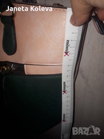 Нова чанта от екокожа в цвят пудра , снимка 4 - Чанти - 29200311