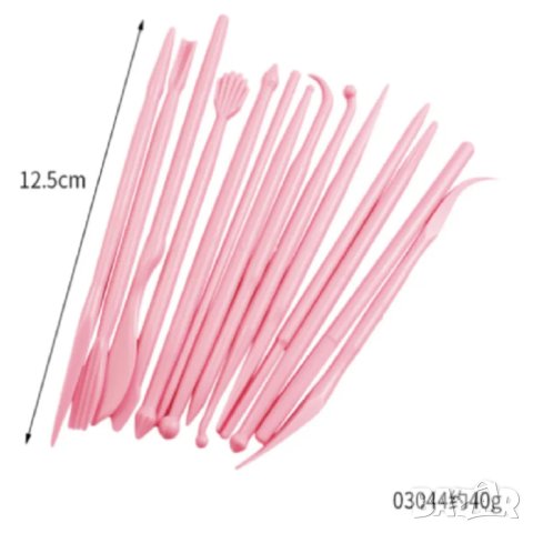 14 броя инструменти за торти глина и други, снимка 2 - Други инструменти - 42700017