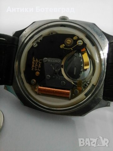 Един от първите кварцови часовници на Seiko, снимка 3 - Мъжки - 44487954