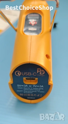 Безжичен мини горещовъздушен пистолет 3.6V USB акумулаторен 4 температури до 400°C, 3,6V, снимка 8 - Други инструменти - 53930092