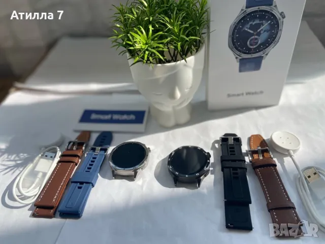 Смарт часовник DT5, Huawei, 4GB памет, Обаждания, MP3, Игри,Видео,IP68, снимка 3 - Смарт гривни - 50228590