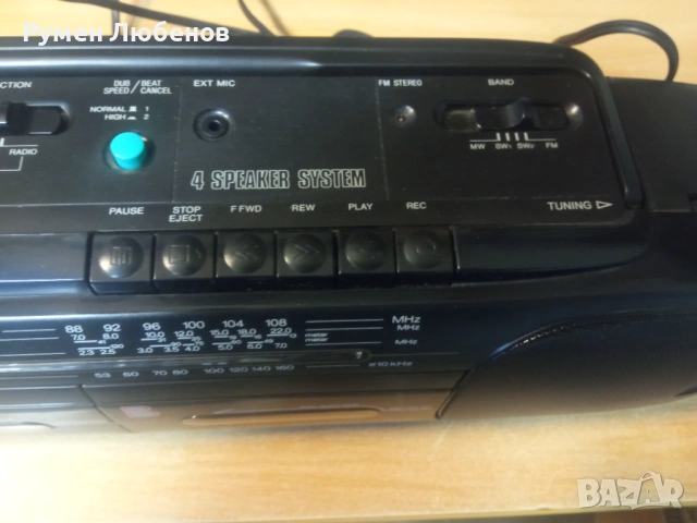 Чисто нов радио - касетофон, снимка 5 - Радиокасетофони, транзистори - 53356959