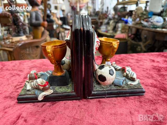 Масивни подпори / подложки за книги. №7393, снимка 4 - Антикварни и старинни предмети - 51887870