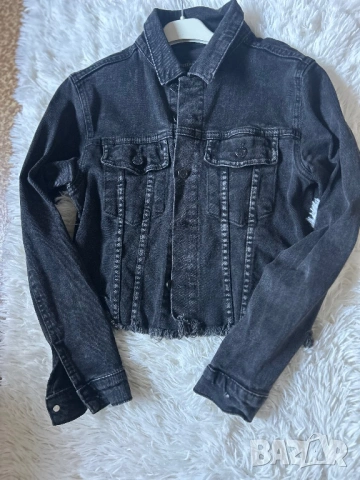 Промо дамско дънково якенце 