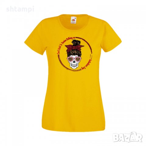 Дамска тениска Свети Валентин Skull Valentine's 17, снимка 9 - Тениски - 35582130