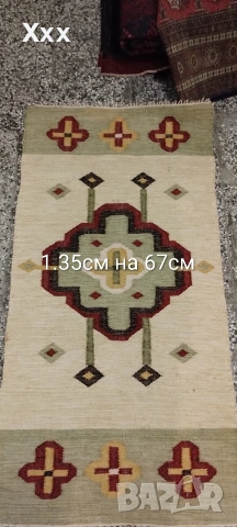 Ръчно тъкана вълнена пътека.Антика за ценители.