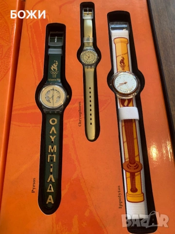 Продавам часовници Swatch Atlanta 1996 Olympic Collection „, снимка 3 - Колекции - 54318499