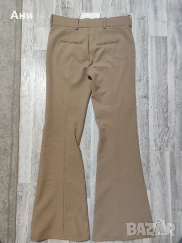 Нов бежов панталон на Zara, снимка 6 - Панталони - 42908887