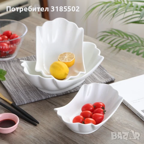 Стилна бяла купа от Аркопал , 23 х 13,5 см, снимка 9 - Прибори за хранене, готвене и сервиране - 51392467