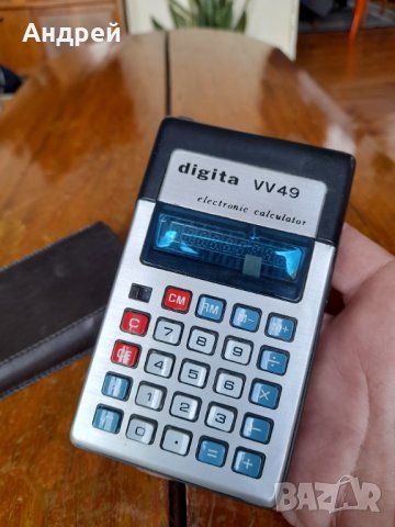 Стар калкулатор Digita VV49, снимка 3 - Други ценни предмети - 42841106