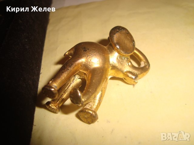 МЕСИНГОВО СЛОНЧЕ ФИГУРКА СТАТУЕТКА МИНИАТЮРА 25028, снимка 6 - Колекции - 34339522