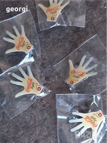 Емайлирани значки Coca-Cola , снимка 4 - Колекции - 35453023