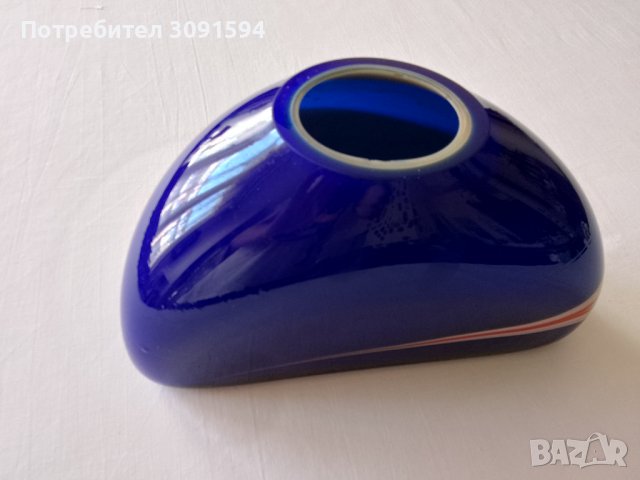   Ваза многоцветно двупластово стъкло   стъкло , снимка 8 - Други ценни предмети - 42027686